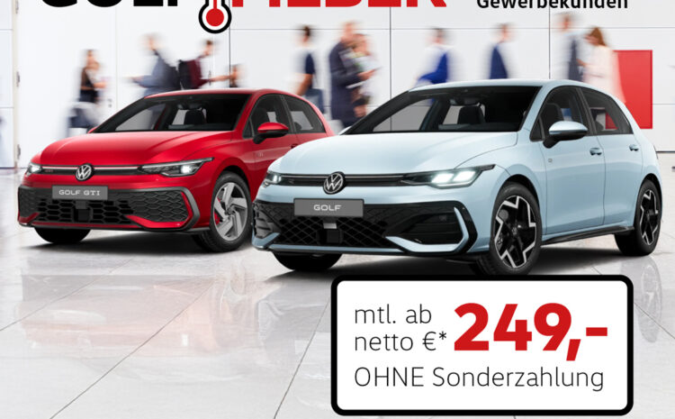  VW Golf Sportwochen Gewerbeleasing